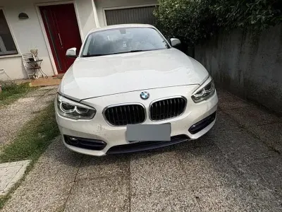 Usata BMW 116 Sport Line 116 CV (85 kW) 2015 Bianco Utilitaria