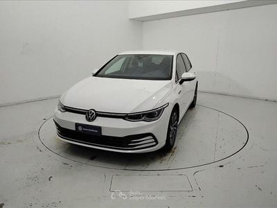 Usata VW Golf VIII Style 116 CV (85 kW) 2023 Bianco Berlina