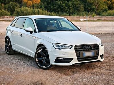 Usata Audi A3 Ambition 150 CV (110 kW) 2015 Bianco Berlina