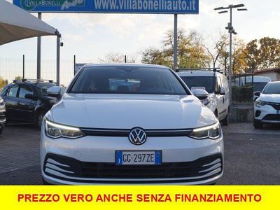 Usata VW Golf VIII Life 110 CV (80 kW) 2021 Bianco