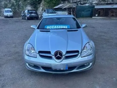 Usata Mercedes SLK200 163 CV (119 kW) 2004 Argento Cabrio