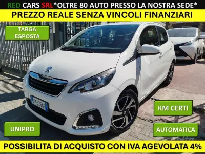 Usata Peugeot 108 Allure 69 CV (50 kW) 2018 Bianco Utilitaria