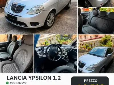 Usata Lancia Ypsilon 60 CV (44 kW) 2008 Grigio Utilitaria