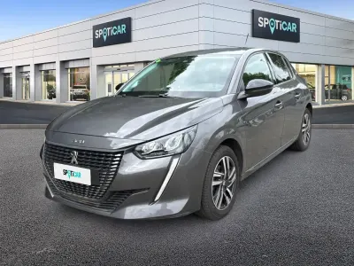 Usata Peugeot 208 Allure 101 CV (74 kW) 2022 Grigio Utilitaria