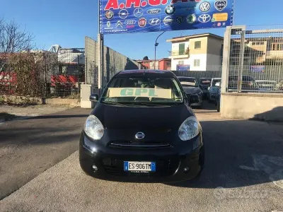 Usata Nissan Micra Tekna 80 CV (58 kW) 2013 Nero Utilitaria