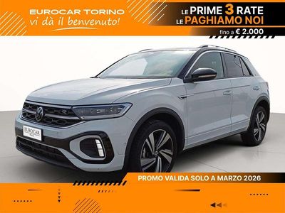 Usata VW T-Roc R-line 150 CV (110 kW) 2022 0q pure white SUV