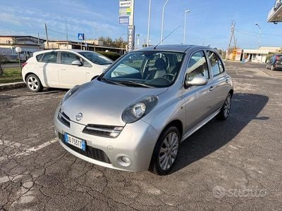 Usata Nissan Micra Tekna 88 CV (64 kW) 2006 Grigio Berlina