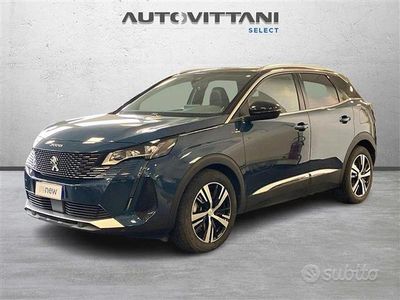 Usata Peugeot 3008 GT 225 CV (165 kW) 2022 Blu SUV