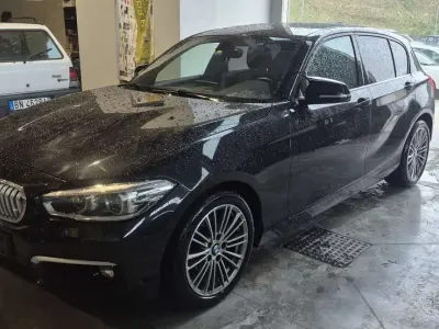 Usata BMW 116 Sport Line 116 CV (85 kW) 2017 Nero Utilitaria