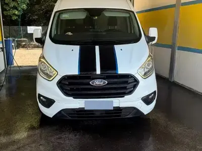 Usata Ford Transit Custom Titanium 131 CV (96 kW) 2021 Bianco Furgone
