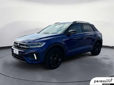 Usata VW T-Roc R-line 110 CV (80 kW) 2022 Blu lapiz SUV