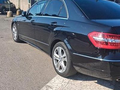 Usata Mercedes E350 Avantgarde 231 CV (169 kW) 2009 Nero Berlina