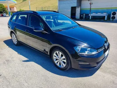 Usata VW Golf VII Comfortline 110 CV (80 kW) 2016 Nero Station wagon