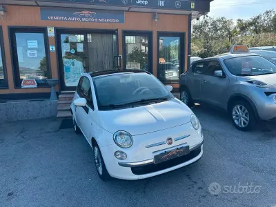 Usata Fiat 500 Lounge 69 CV (50 kW) 2014 Bianco Berlina