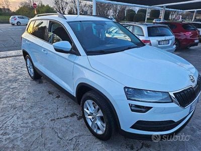Usata Skoda Karoq Executive 150 CV (110 kW) 2020 Bianco pastello SUV