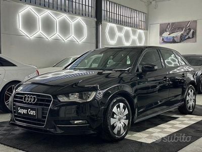 Brugt Audi A3 Attraction 110 HK (80 kW) 2014 Sort Sedan