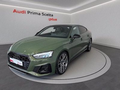 Usata Audi A5 Sportback S-Line 204 CV (150 kW) 2024 Verde metalizzato Utilitaria
