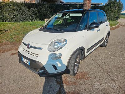 Usata Fiat 500L Trekking 85 CV (62 kW) 2015 Bianco Monovolume