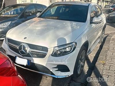 Usata Mercedes GLC250 Premium 204 CV (150 kW) 2018 Bianco Coupé