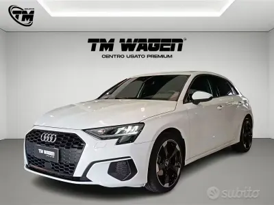 Usata Audi A3 Business 150 CV (110 kW) 2022 Bianco Berlina