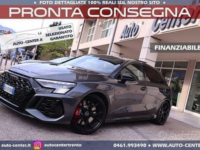 Usata Audi RS3 Comfort 400 CV (294 kW) 2022 Grigio Berlina