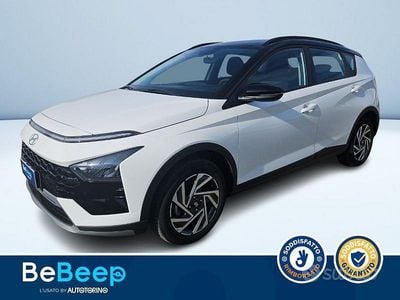 Usata Hyundai Bayon 78 CV (57 kW) 2025 Bianco pastello SUV