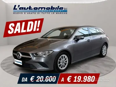 Usata Mercedes CLA180 Shooting Brake Business 116 CV (85 kW) 2019 Grigio Station wagon