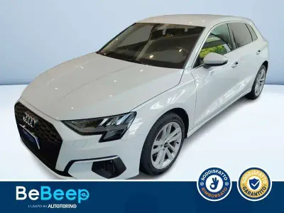 Usata Audi A3 Business 110 CV (80 kW) 2022 Bianco pastello Berlina