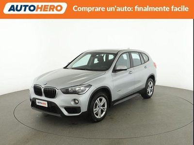 Usata BMW X1 Advantage 150 CV (110 kW) 2017 Argento SUV