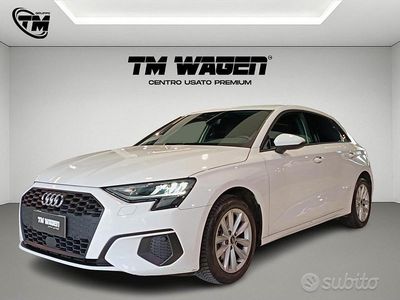 Usata Audi A3 Business 150 CV (110 kW) 2022 Bianco Berlina