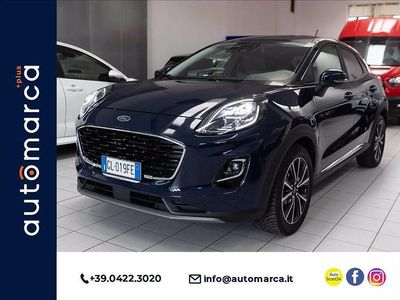 Begagnad Ford Puma Titanium S 125 HK (91 kW) 2022 Blå SUV
