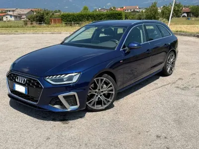 Usata Audi A4 S-Line 204 CV (150 kW) 2021 Blu/azzurro Station wagon