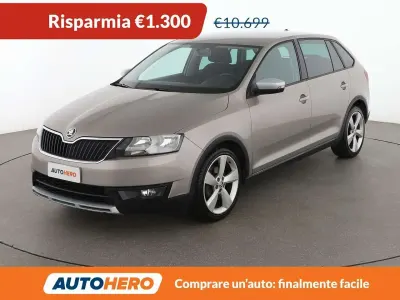 Usata Skoda 110 R ScoutLine 110 CV (80 kW) 2018 Beige Berlina