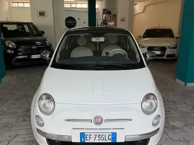 Usata Fiat 500 75 CV (55 kW) 2010 Bianco Berlina