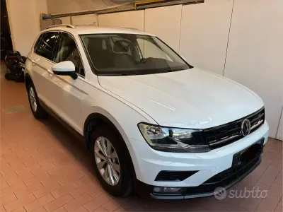 Usata VW Tiguan Business 150 CV (110 kW) 2020 Bianco SUV