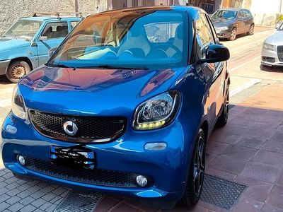 Usata Smart ForFour 71 CV (52 kW) 2016 Blu Utilitaria