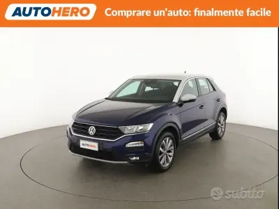 Usata VW T-Roc Style 150 CV (110 kW) 2020 Blu SUV
