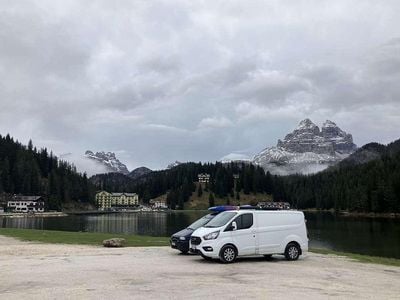 Usata Ford Transit Custom Titanium 131 CV (96 kW) 2019 Bianco Furgone