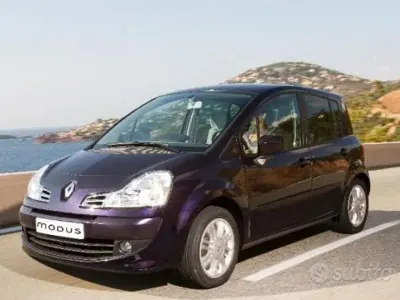 Usata Renault Modus Expression 67 CV (49 kW) 2009 Nero Monovolume