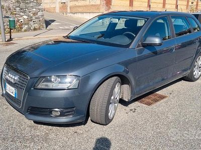 Usata Audi A3 Sportback Ambition 140 CV (102 kW) 2010 Grigio Utilitaria