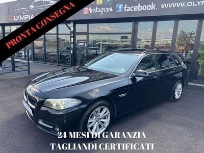 Begagnad BMW 520 190 HK (139 kW) 2015 Svart Sedan