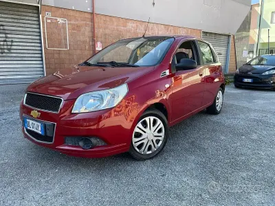 Usata Chevrolet Aveo LT 84 CV (61 kW) 2009 Rosso Berlina