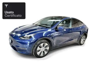 Occasion Tesla Model Y Long Range AWD 258 kW (351 PK) 2021 Blauw SUV