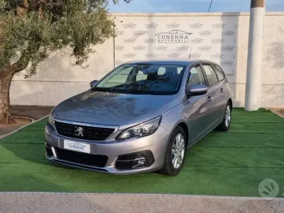 Usata Peugeot 308 GT-line 131 CV (96 kW) 2018 Grigio Station wagon