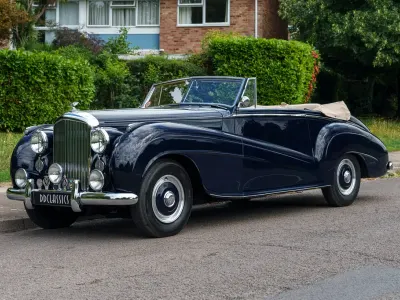 Usata Bentley Continental 163 CV (119 kW) 1952 Blu Cabrio