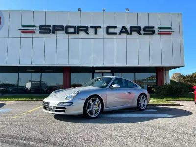 Brugt Porsche 911 Carrera Sport 355 HK (261 kW) 2005 Sølv Coupe