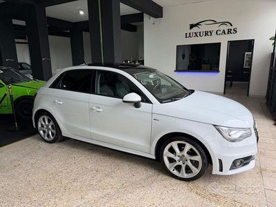 Usata Audi A1 S-Line 90 CV (66 kW) 2012 Bianco Utilitaria