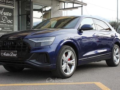 Usata Audi Q8 S-Line 286 CV (210 kW) 2022 Blu SUV