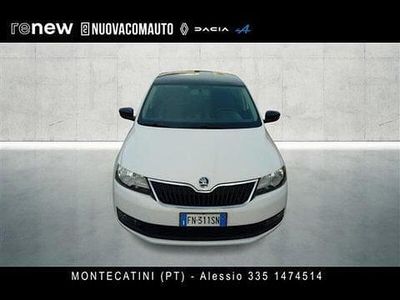 Usata Skoda Rapid Design Edition 90 CV (66 kW) 2018 Bianco Utilitaria