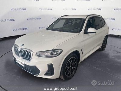 Usata BMW X3 M Sport 190 CV (139 kW) 2022 Bianco SUV